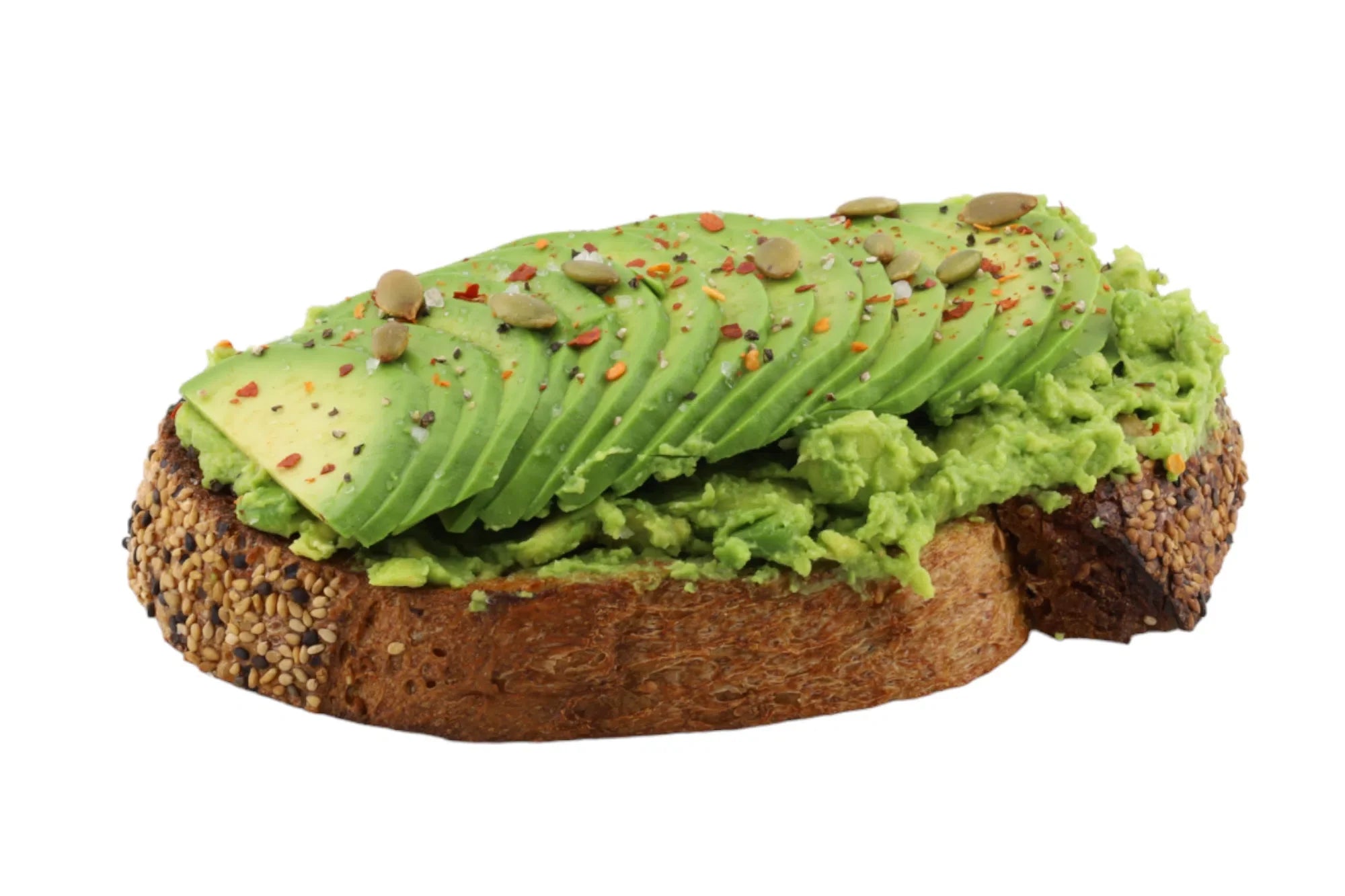 Sliced Avocado Toast