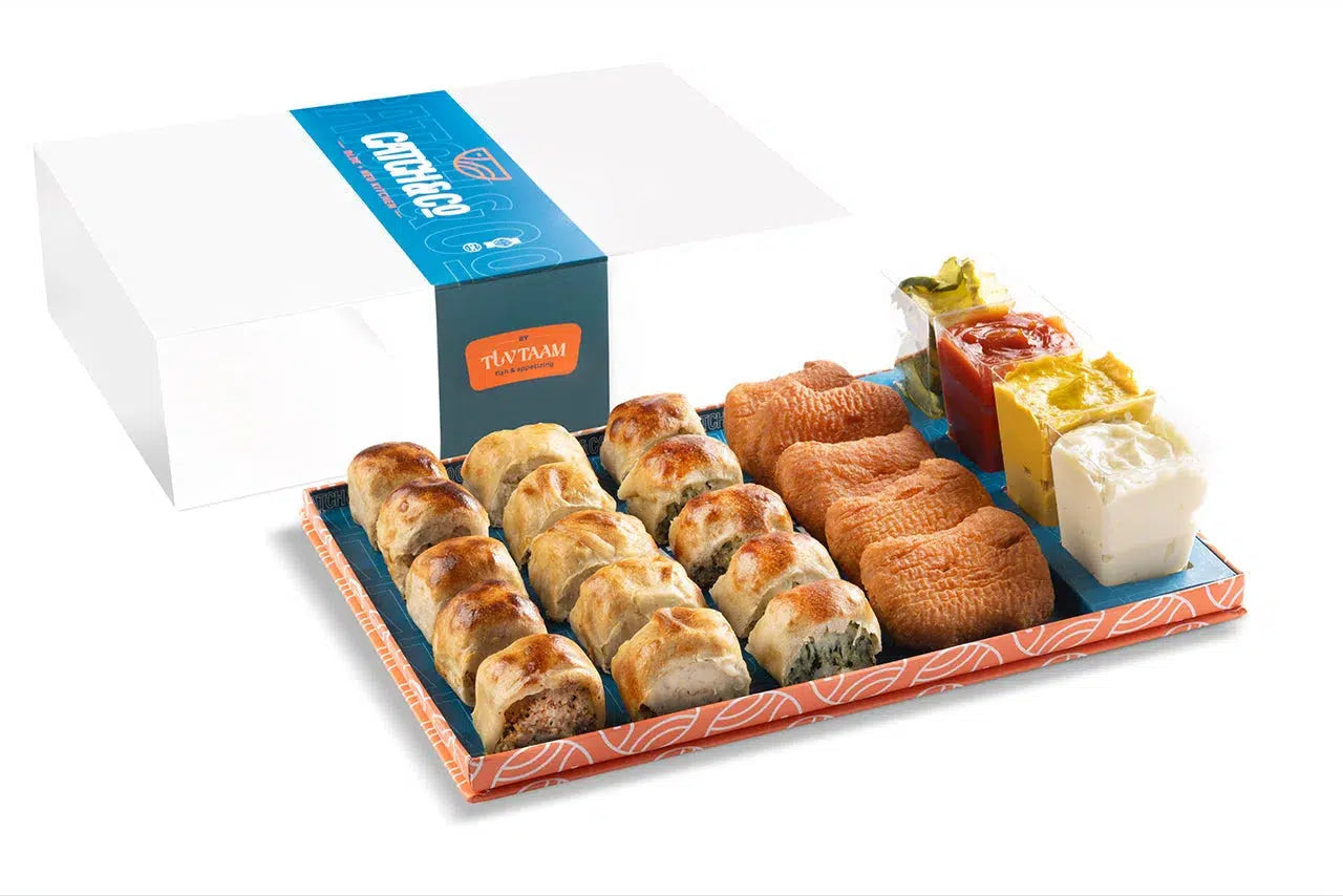 Cocktail Knish Platter – Tuv Taam Fish | Catch & Co