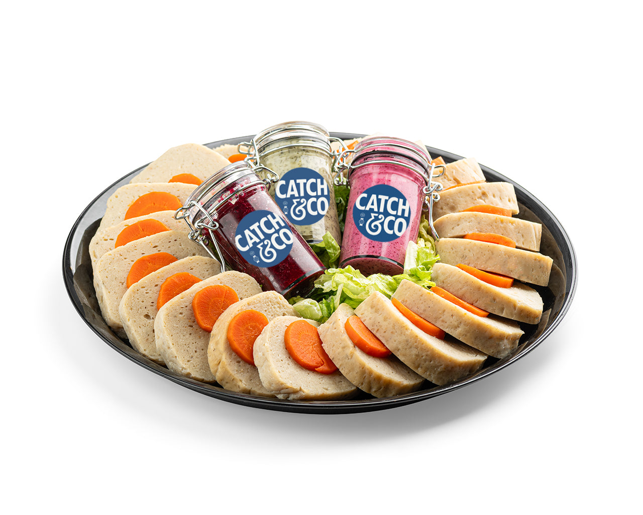 Gefilte Fish Platter