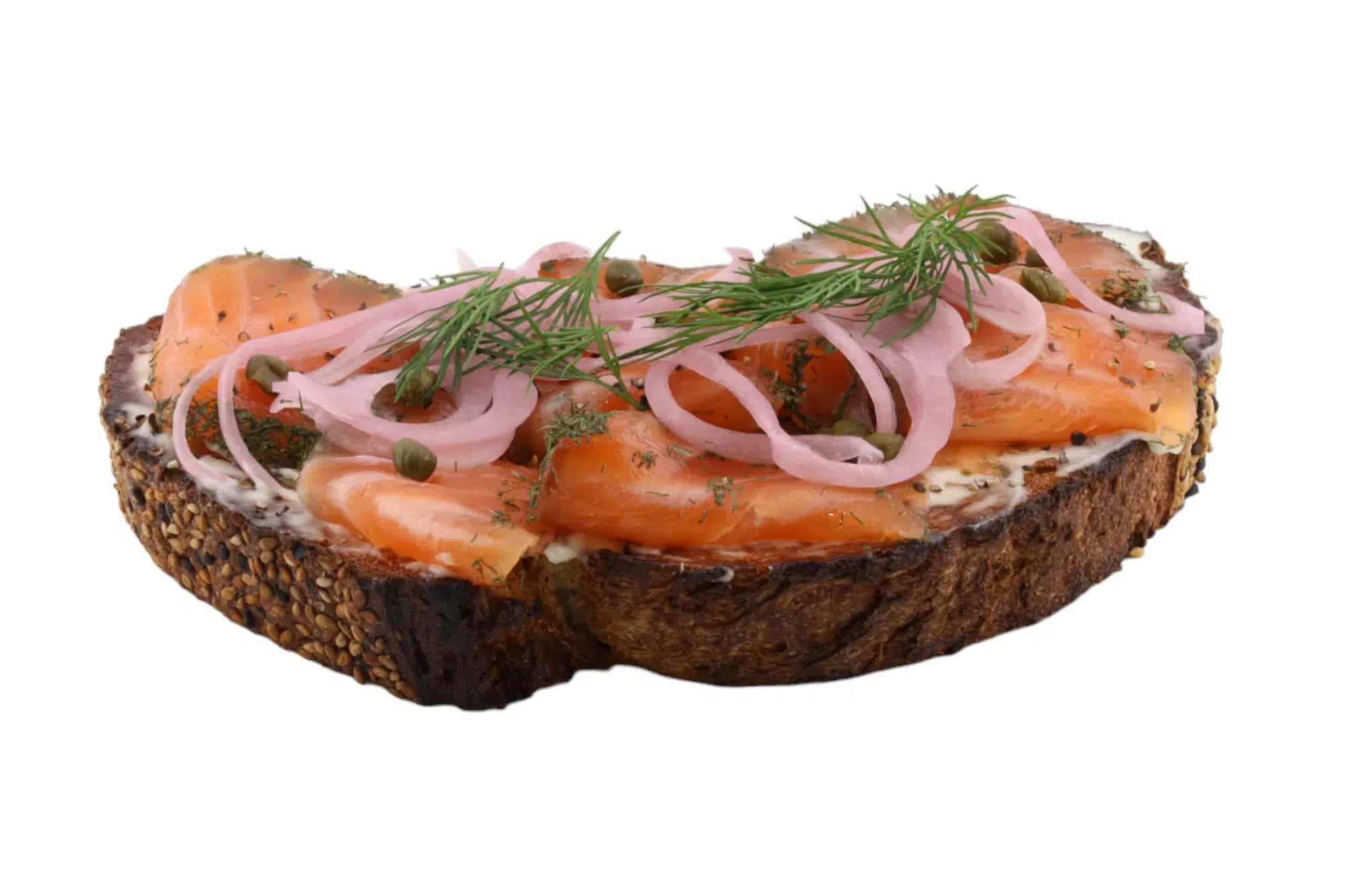 House Cured Gravlax Toast