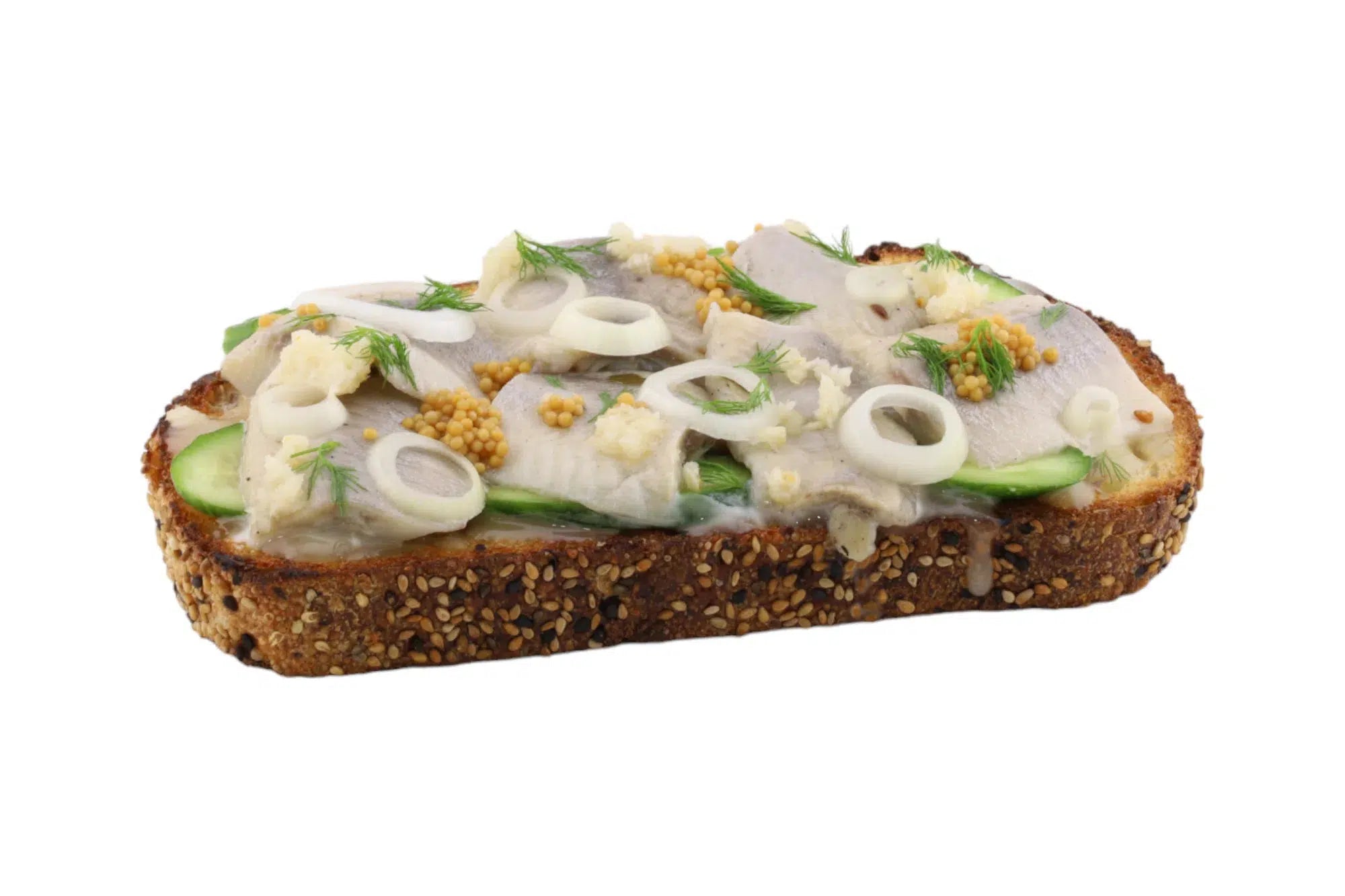 Iceland Pickled Herring Toast