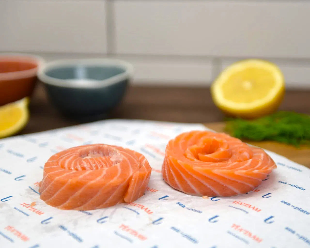 Salmon Strips (Roses)