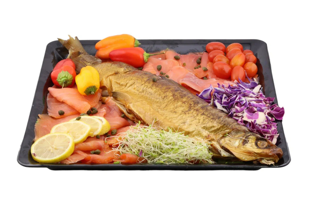Lox & Stuffed Whitefish Platter