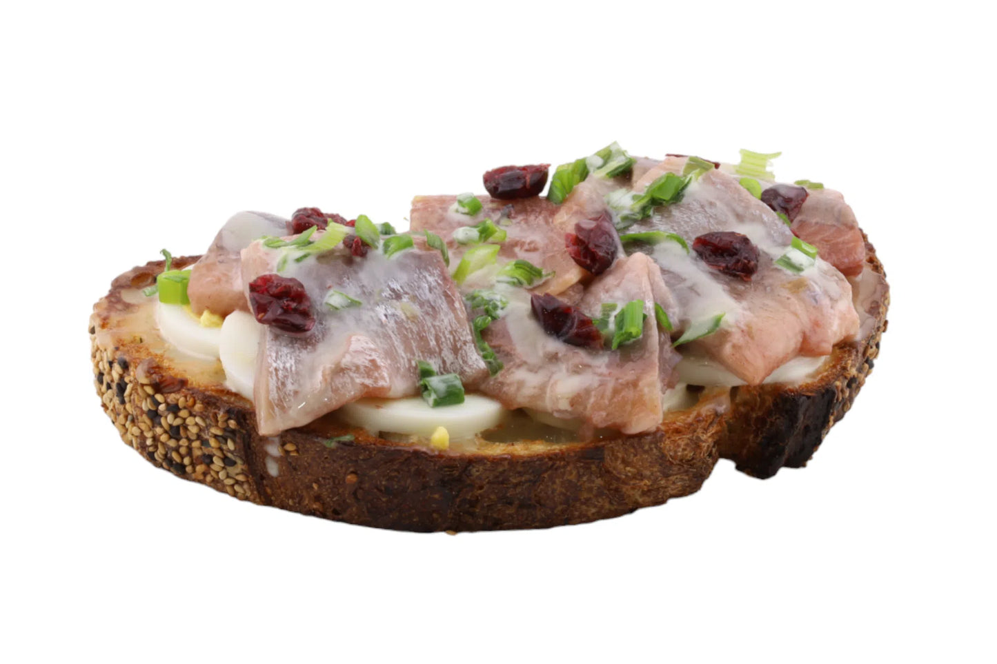 Swedish Herring & Eggs Toast