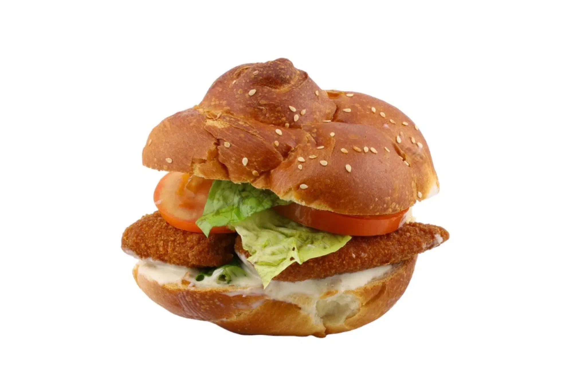 Breaded Flounder Sandwich