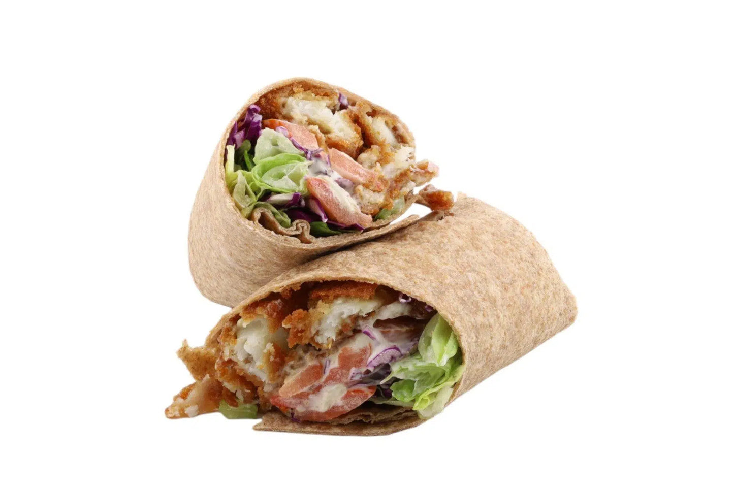 Breaded Flounder Wrap