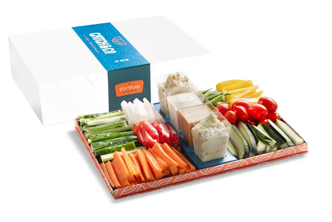 Crudité (cut-up vegetables) Platter