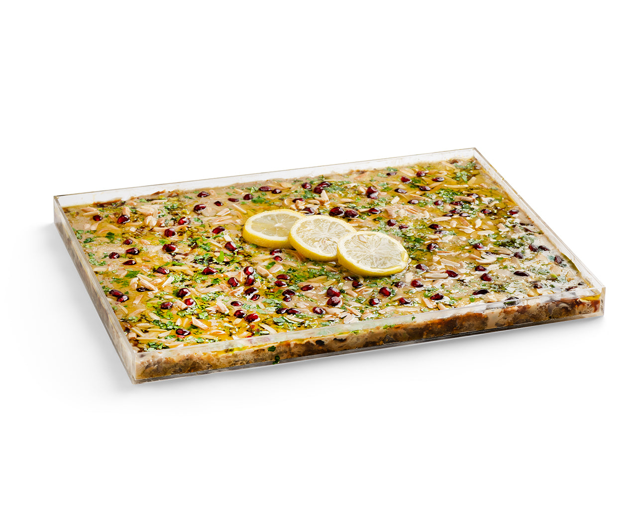 Eggplant Carpaccio Platter