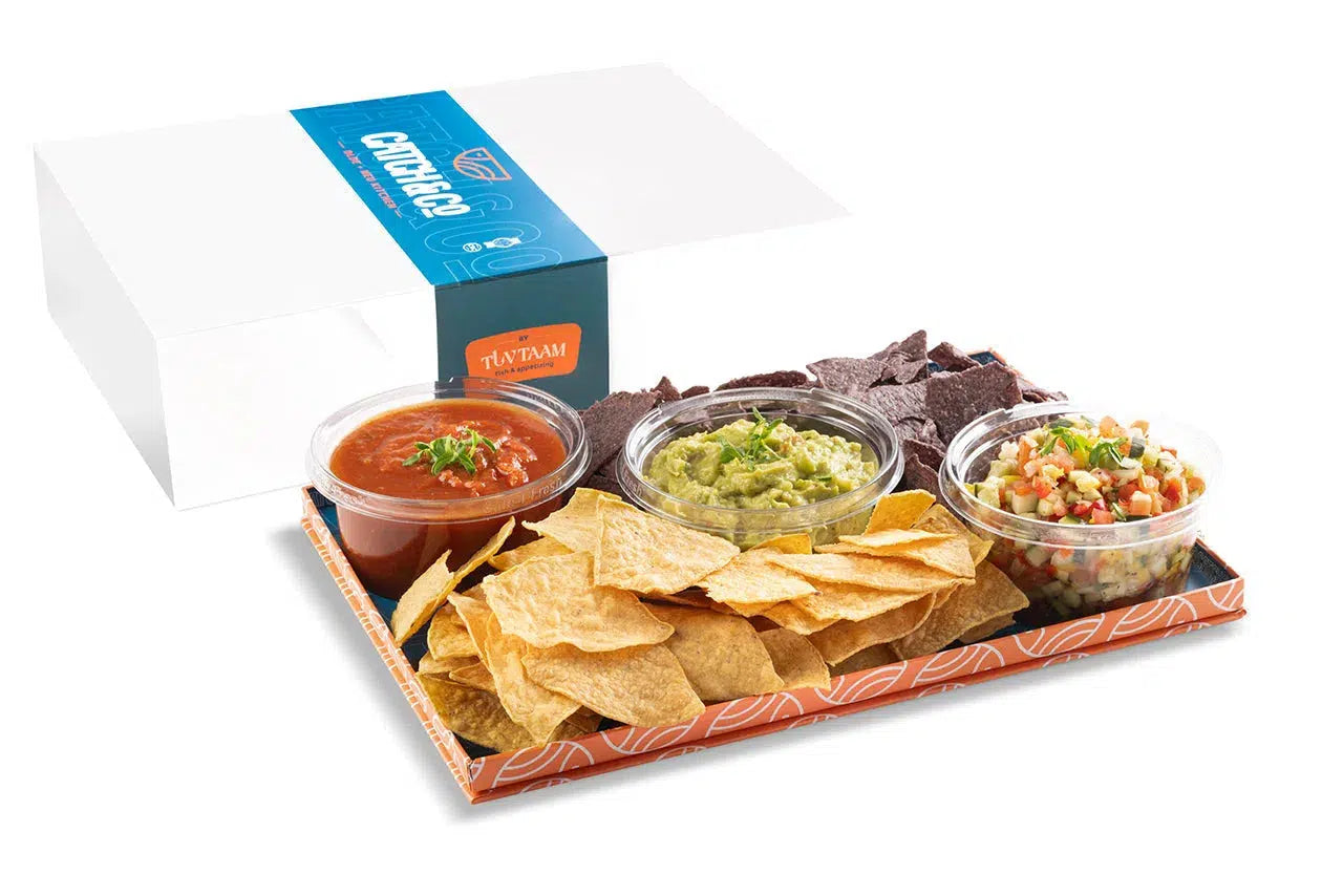 Guacamole & Chips Snack Platter