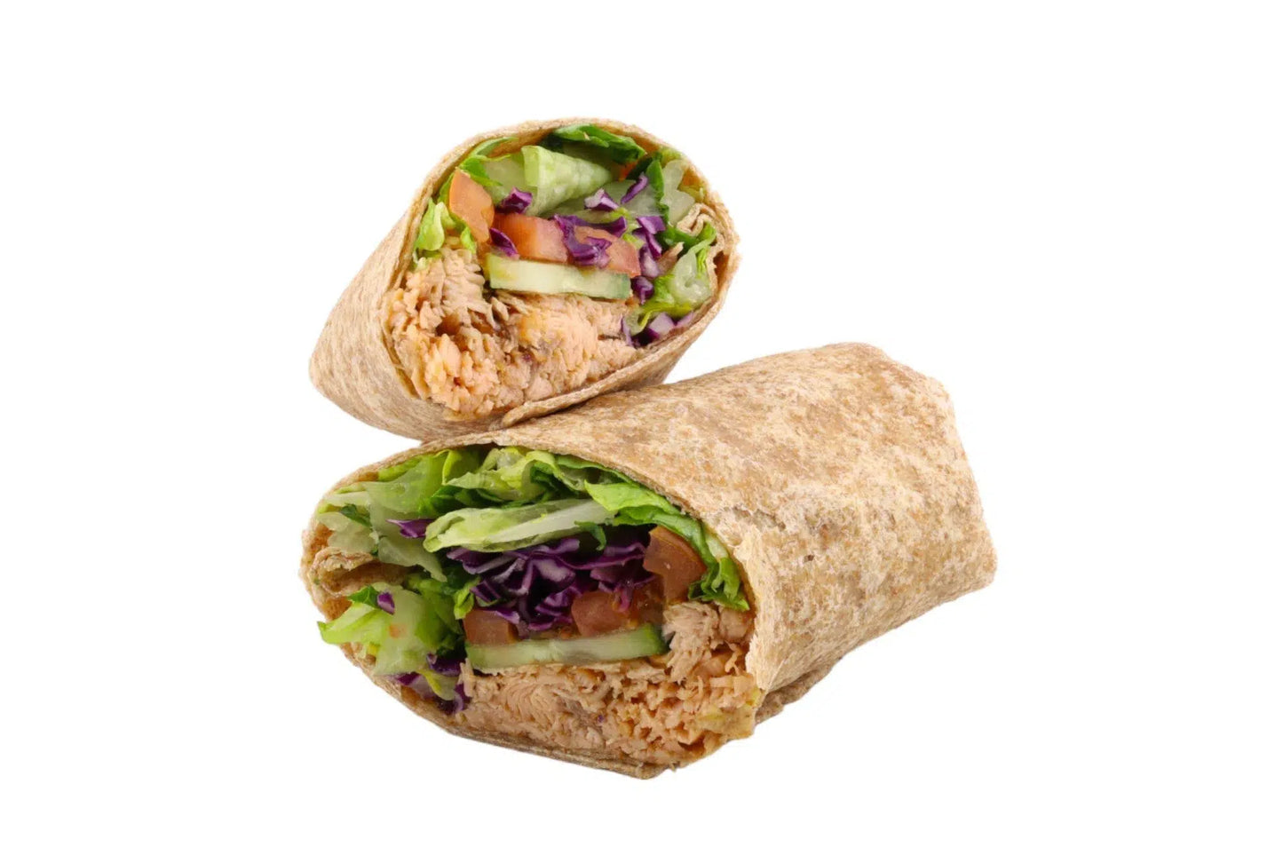 Grilled Salmon Wrap