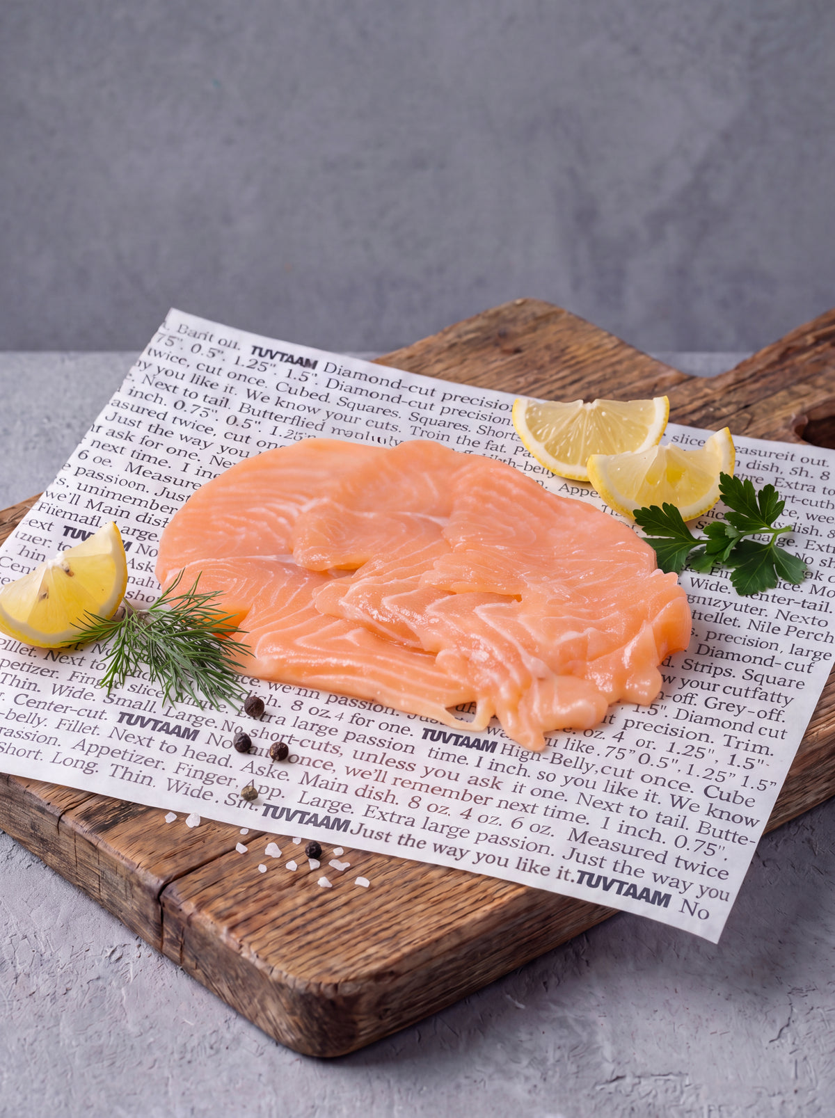 Salmon, Lox Style
