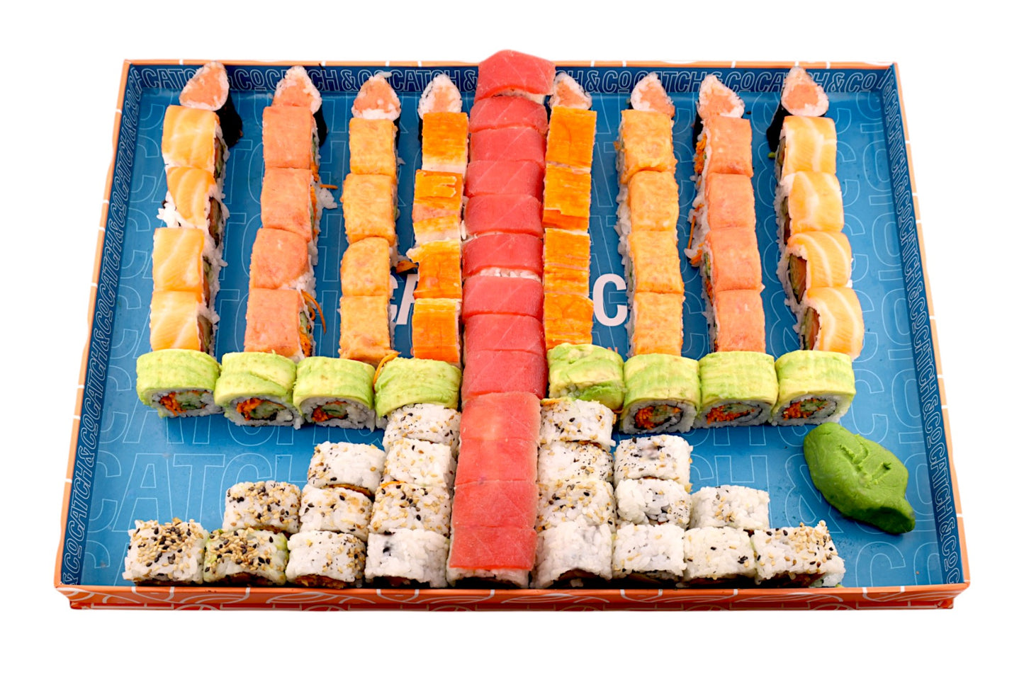 Menorah Shape Sushi Platter