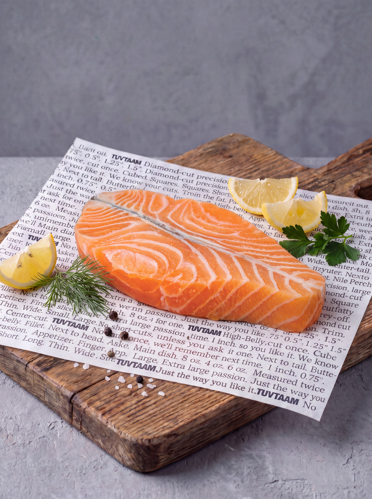 Salmon Fillet Butterflied