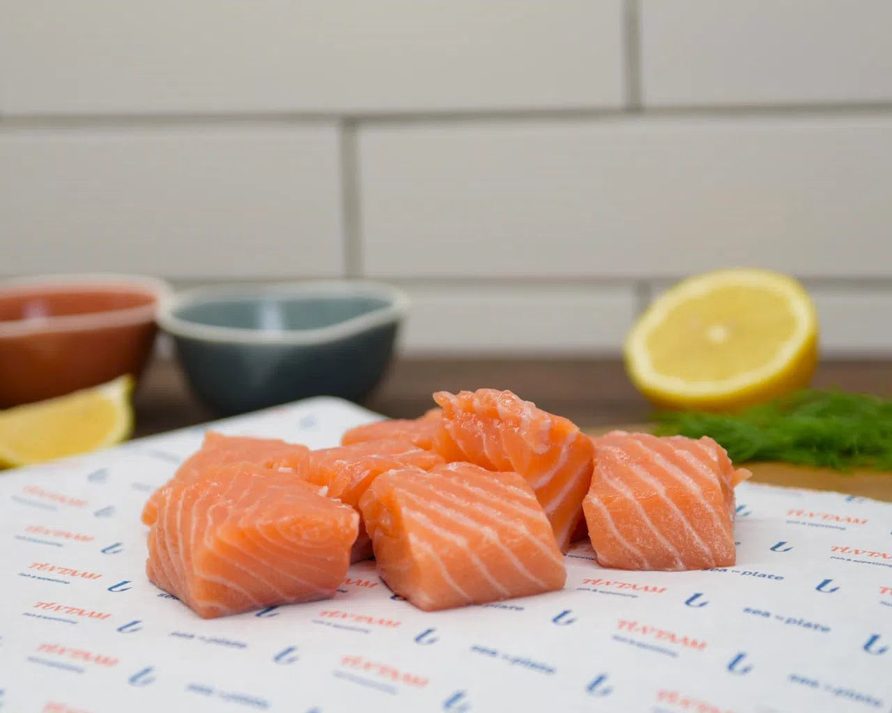 Salmon Cubes