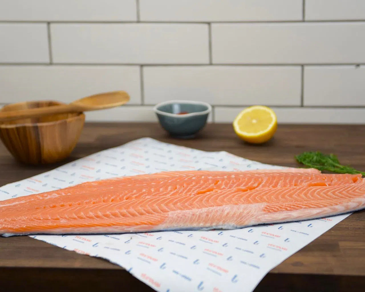 Salmon Fillet Side